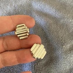 Taxco Sterling Silver Cufflinks