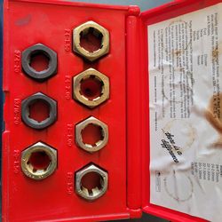 Snap-On RD7 7 Piece Spindle Rethreader Set Fractional and Metric
