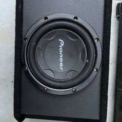 Bass Speaker Pioneer Sony Amp