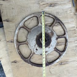 Vintage Train Brake Wheel