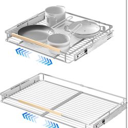2Pack Pull Out Cabinet Organizer