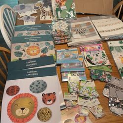 Girl Jungle Safari Baby Shower Decorations