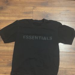 Fear of God Essentials Jet Black Shirt 