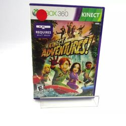 Kinect Adventures (Microsoft Xbox 360, 2010) CIB Complete & Manual 