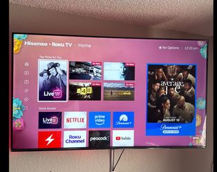 58” Hicense tv