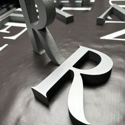 Dimensional Letter Sign