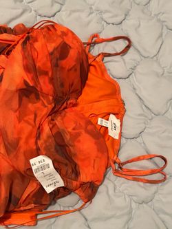 Orange Dress