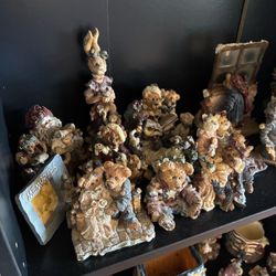 Boyds Bears Resin Figurines Collection Lot