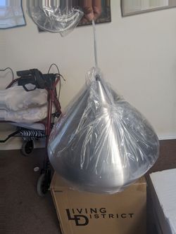 Pair- 14" pendant lamps (2)
