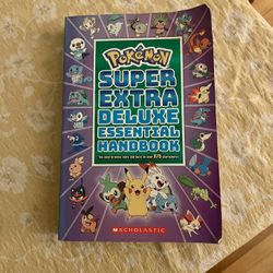 Pokémon super extra deluxe essential handbook