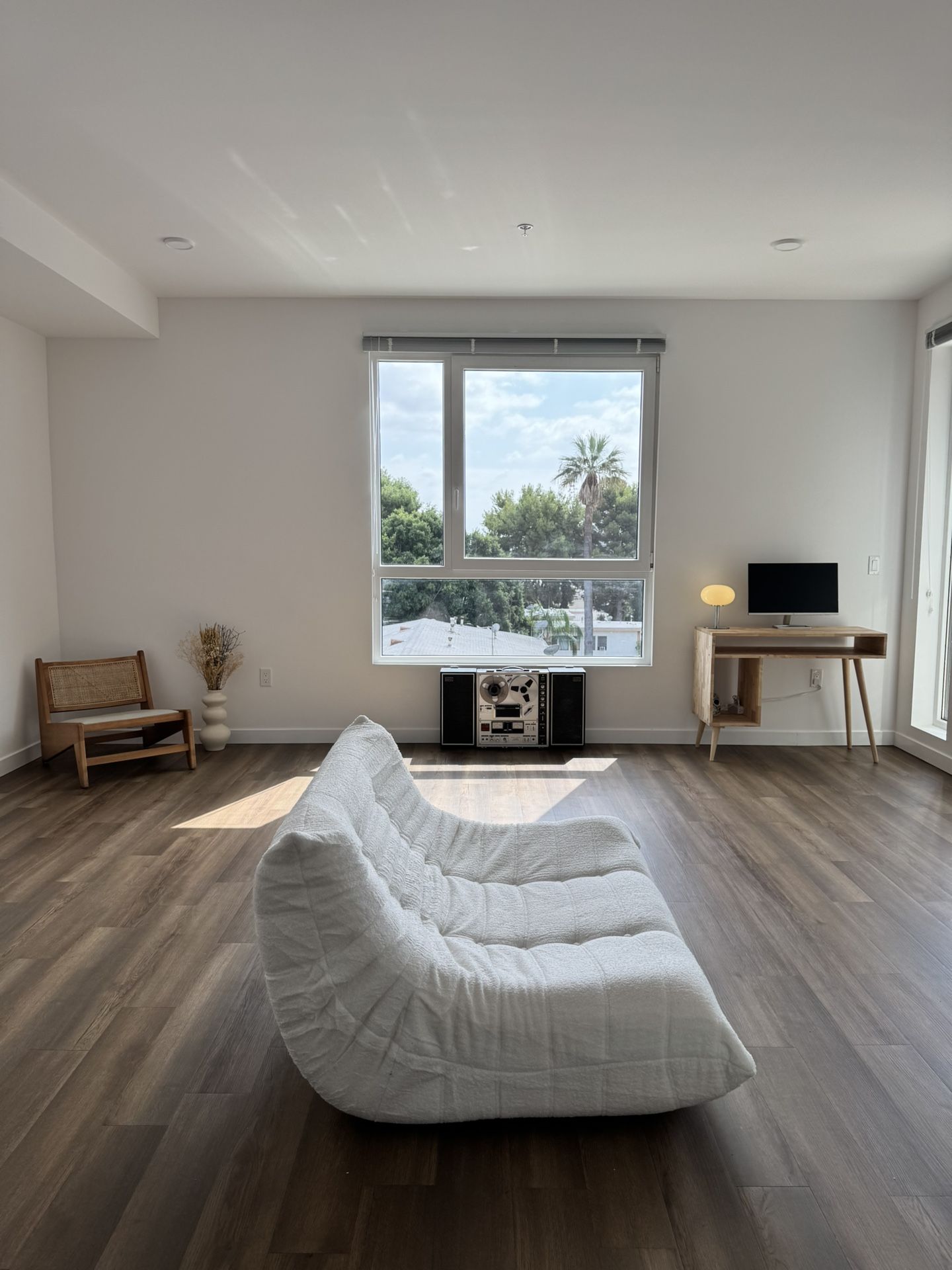 Minimalist Togo Loveseat Couch