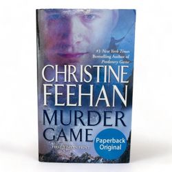 Murder Game by Christine Feeman Paperback Book Paranormal Romance Ghostwalkers