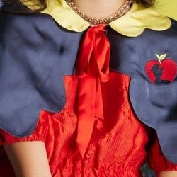 Disney Princess Snow White's Cape Embroidered Apple with Silhouette  Lg/Xl