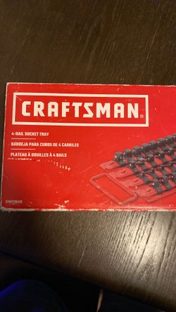 Craftsman Socket Tray / New