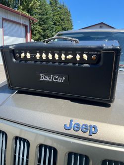 BadCat “Cougar” 50 watt all-tube 2 channel head