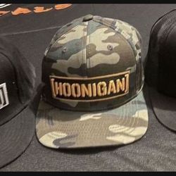 2- HOONIGAN AND A RVCA SnapBack Hats