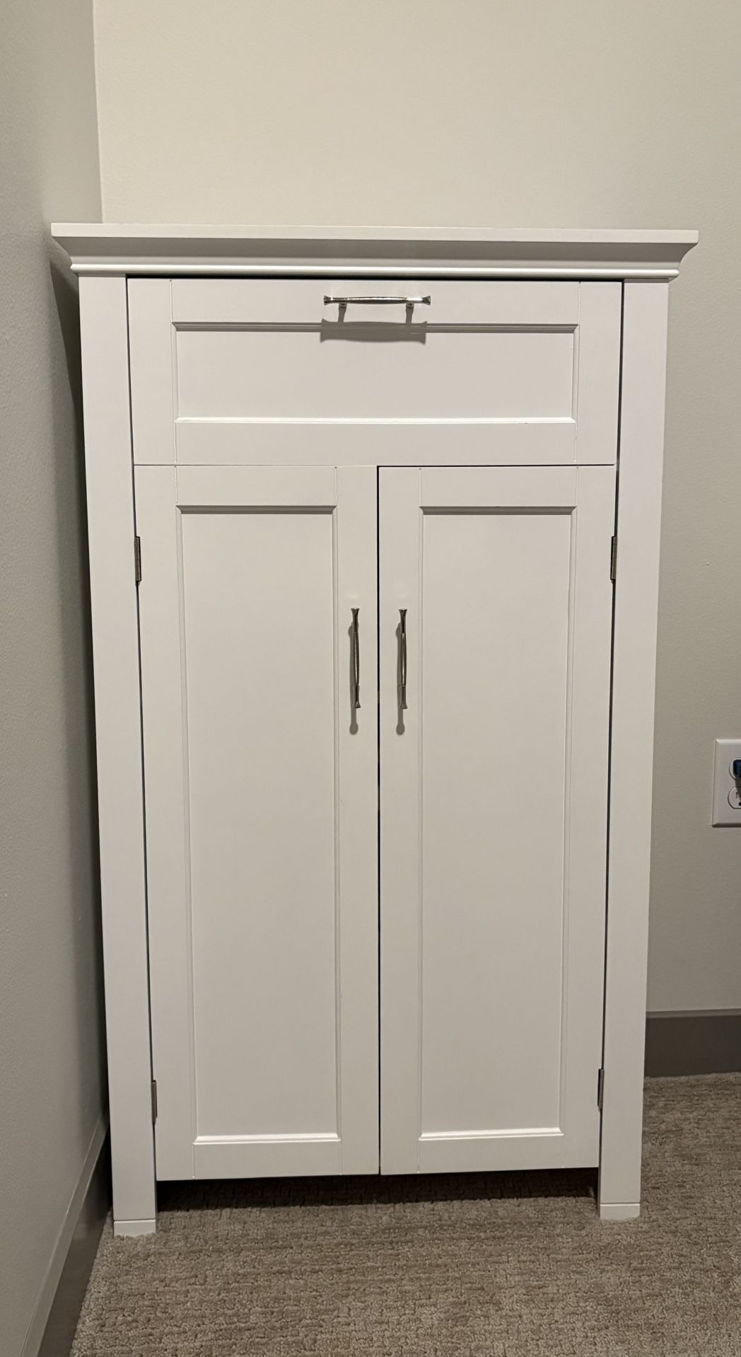 White Dresser with drawers