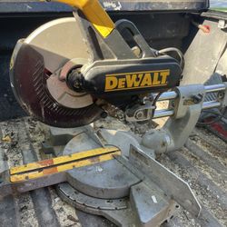 12” Dewalt Saw