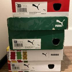 Youths Size 5 Pumas, All 3 For 60