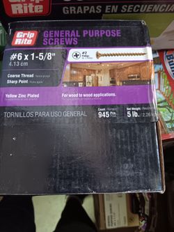 All purpose screws