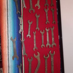Bunch Of Old wrenches 