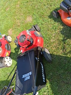 Craftsman bagger mulcher runs great m115