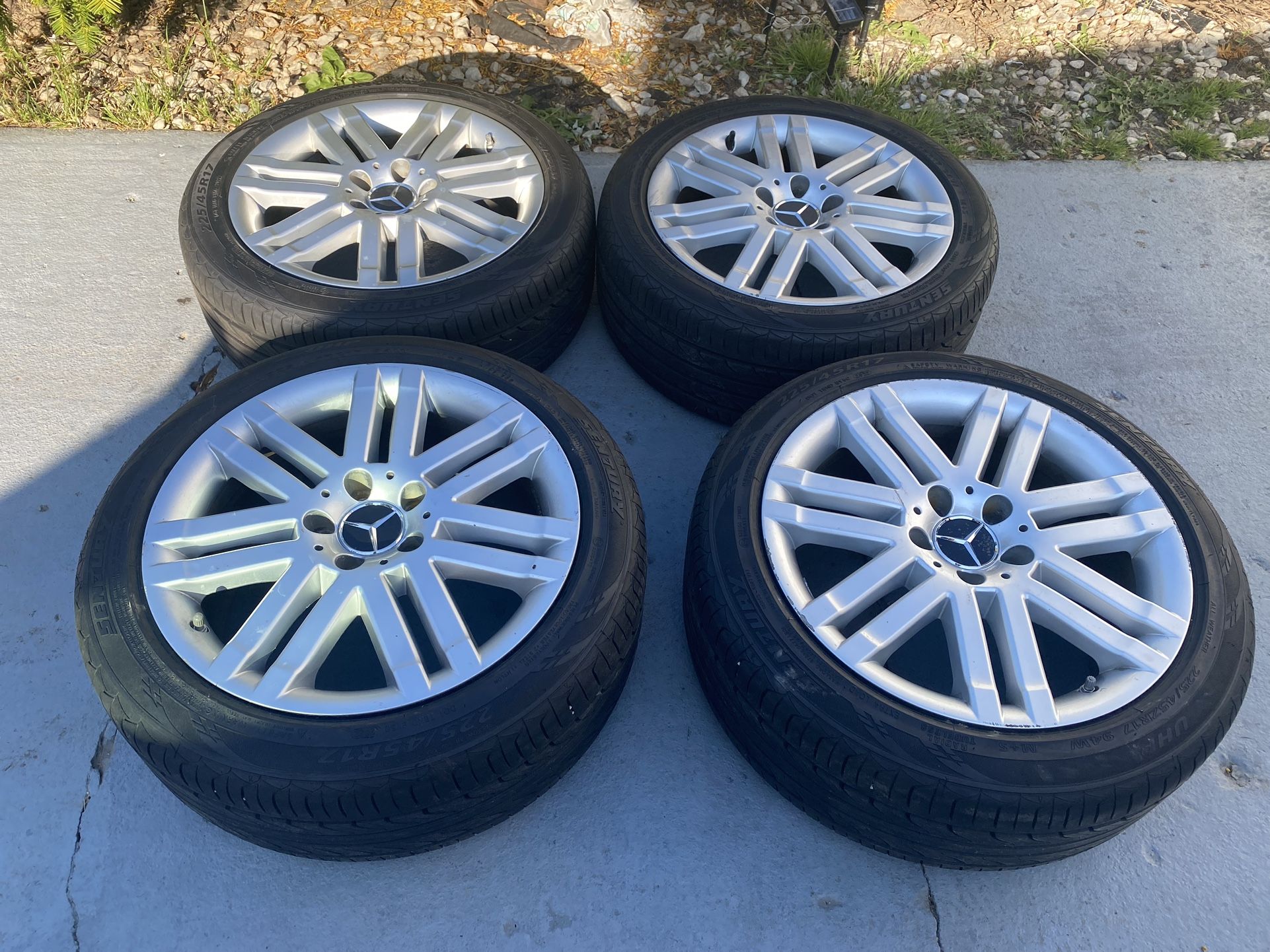 Mercedes Benz C300 Rims “17