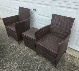 Wicker Outdoor Patio Furniture Set