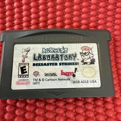 Dexter’s Laboratory Deesaster Strikes Gameboy Advance 