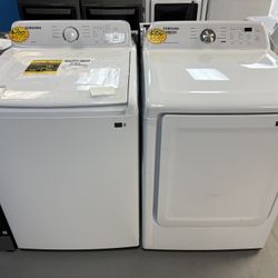 Samsung Washer and Gas Dryer 