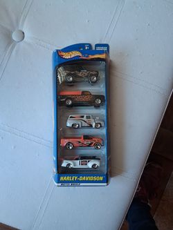 Hot Wheels Harley Davidson 5pack