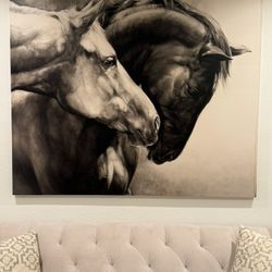 Horse Painting  From Z Gallery 