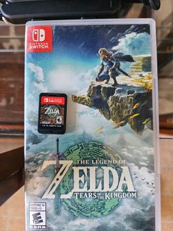 Zelda Tears Of The
Kingdom, like new
50 dlls pickup only, no trades