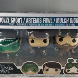 Funko Pop! Artemis Fowl - Artemis, Mulch and Holly - 3-Pack