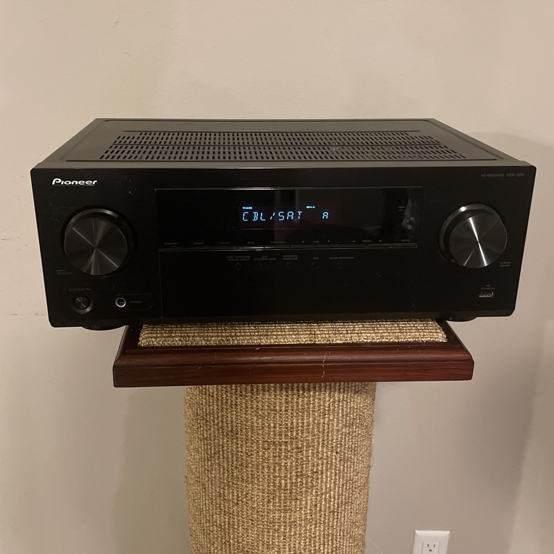 Pioneer VSX-325 AV Receiver – High-Quality Home Theater Sound