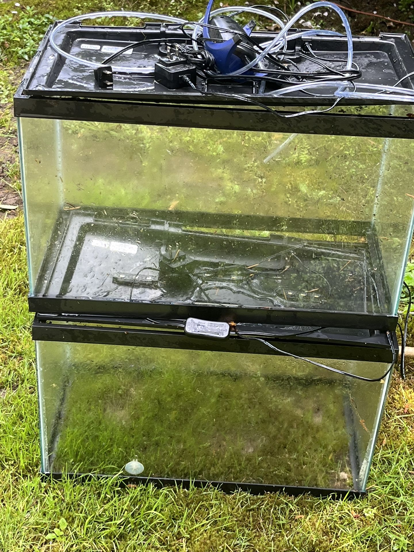 2-10 Gallon Aquariums,