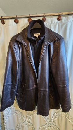 Calvin Klein leather jacket