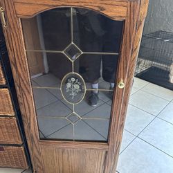 Glass Shelf Cabinet 