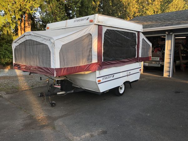 1996 starcraft pop up camper weight