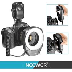 LED Ring Light with 6 Adapter Rings