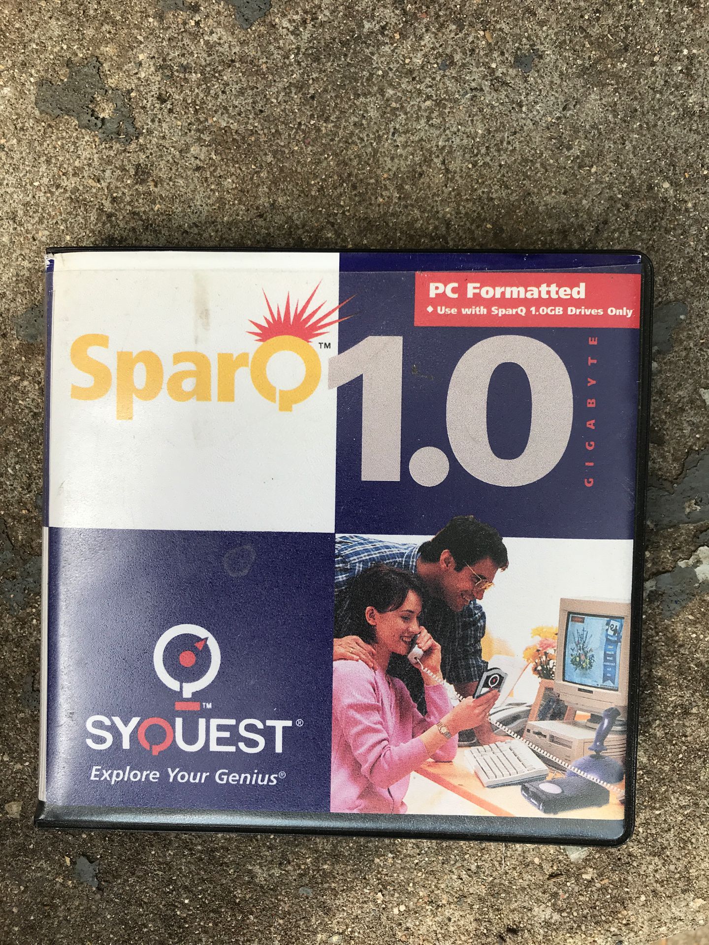 Sparq 1.0 syquest pc formatted disk