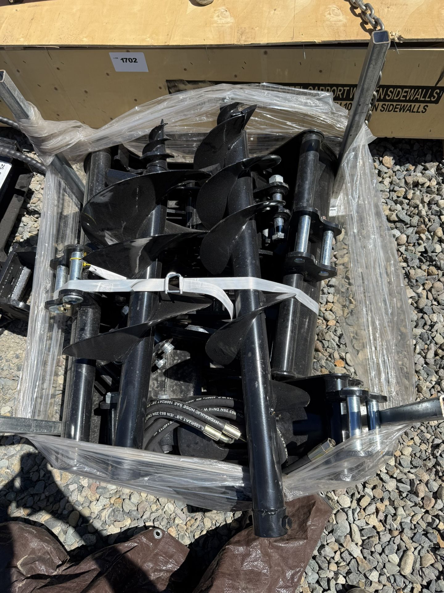 Mini Excavator 9 Piece Attachment