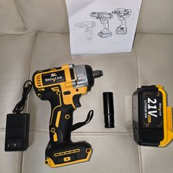ShinyLink 21V Cordless Impact Wrench Kit