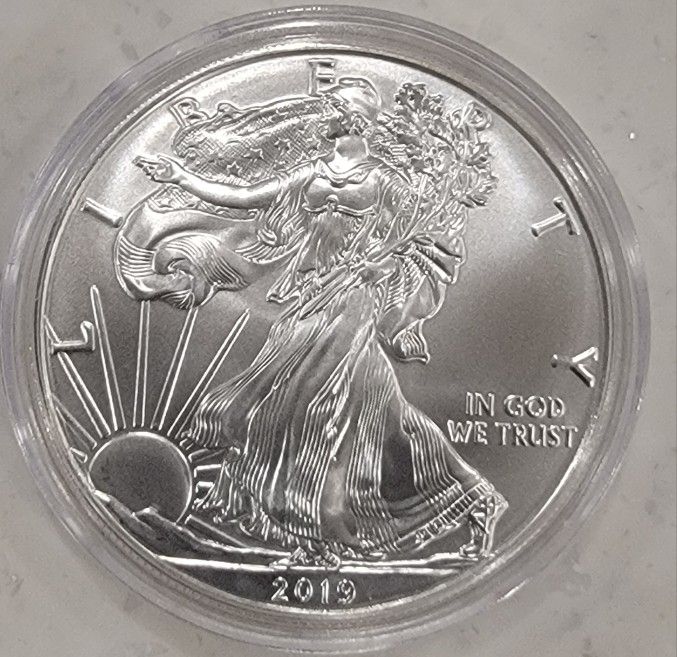 2019 SILVER EAGLES NEW