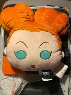 Hocus pocus blanket and pillow set
