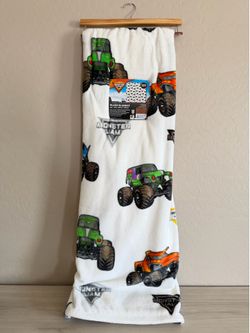 NEW Monster Jam Blankets