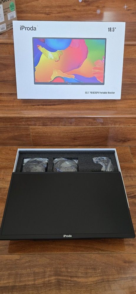 18.5" Laptop Monitor Extender, 120hz Portable Monitor FHD 1080P