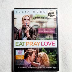 Eat Pray Love DVD New 