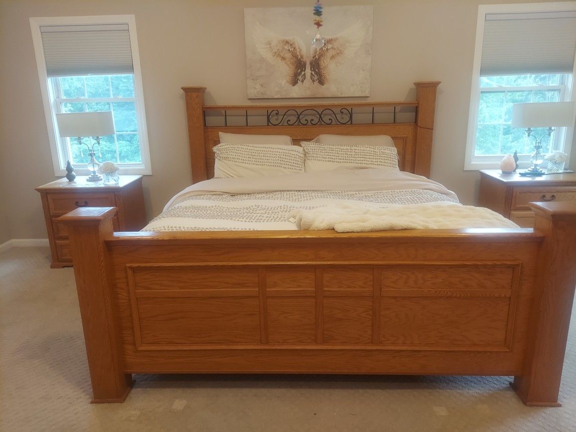 California  King Complete Bed Set