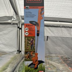 BLACK AND DECKER TRIMMER AND EDGER